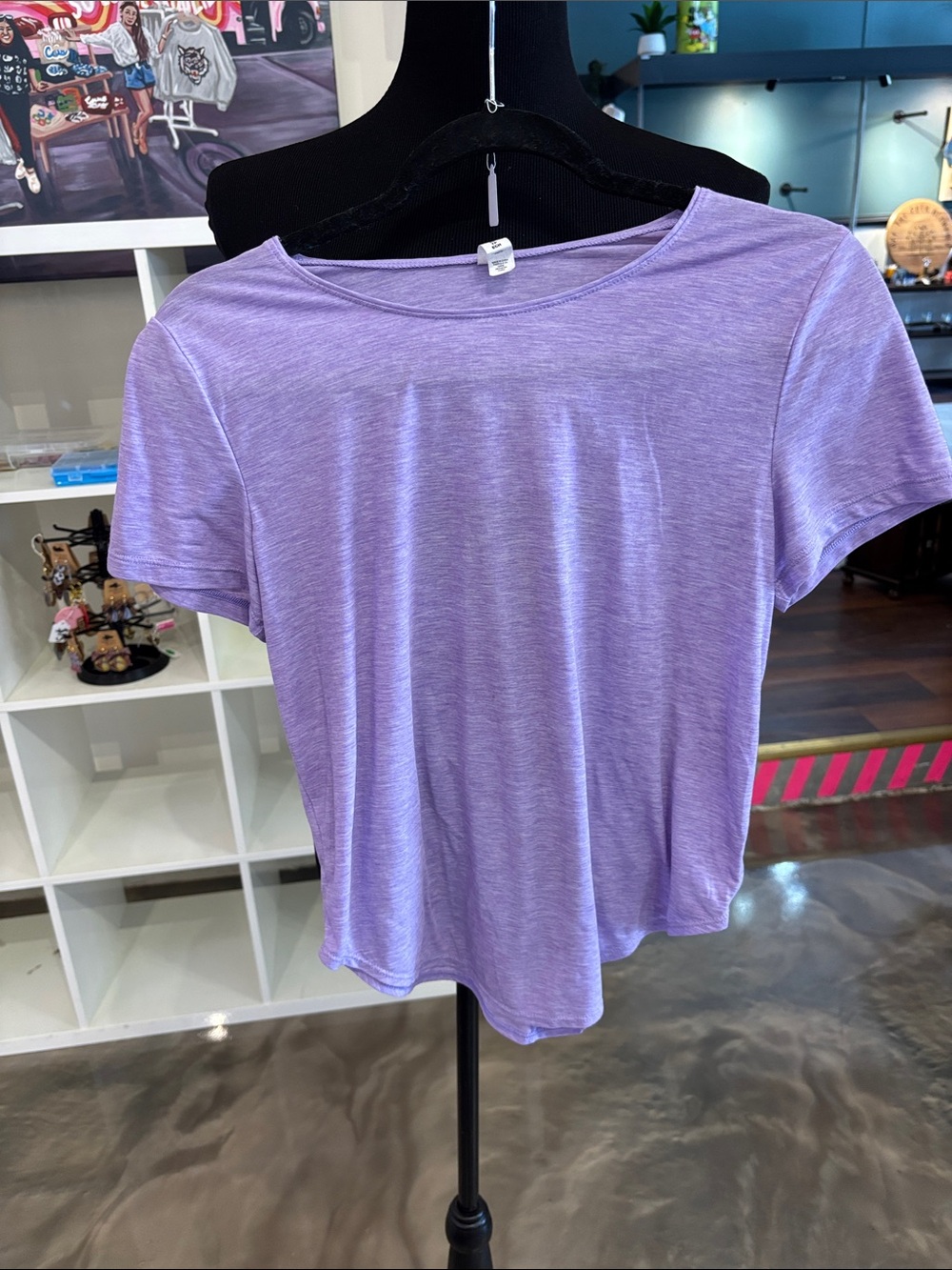 Under Armour Lilac Short Sleeve Tee